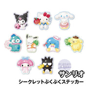 Sanrio Characters Pukupuku Sticker Blind Bag