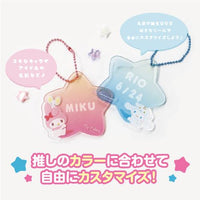 Cinnamoroll Star Keychain & Letter Stickers
