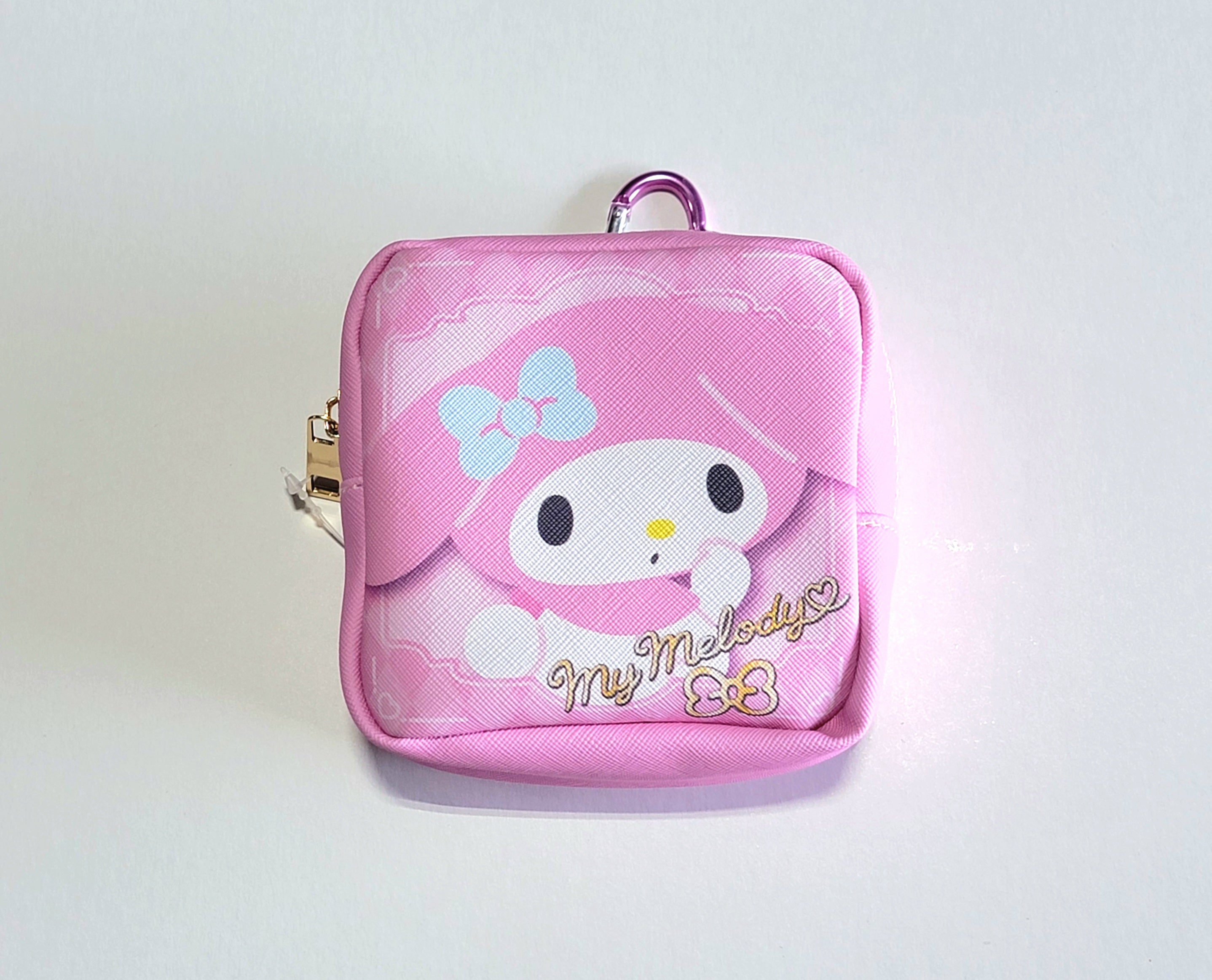 My Melody Small Square Ita Pouch with Carabiner