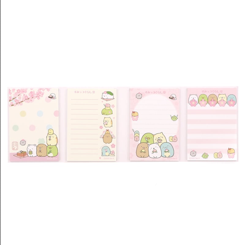 Sumikko Gurashi Sakura Flip Memo