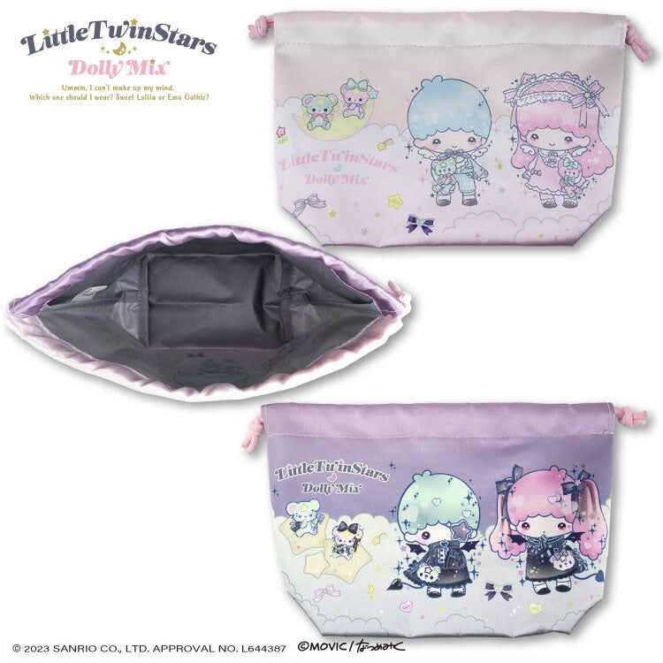 Dolly Mix x Little Twin Stars Insulated Drawstring Pouch