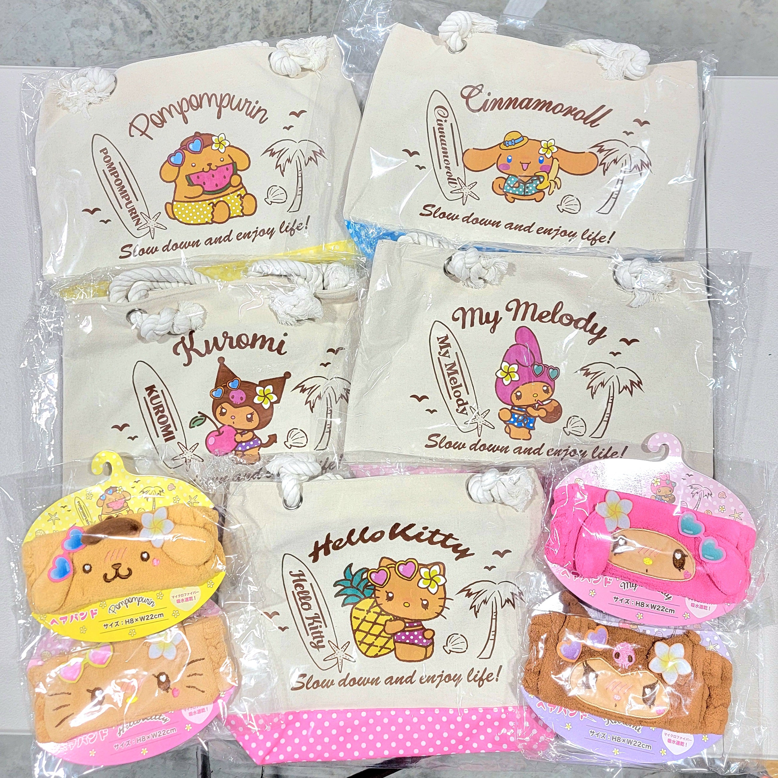 Tan Sanrio Vacation Kuji Tickets!
