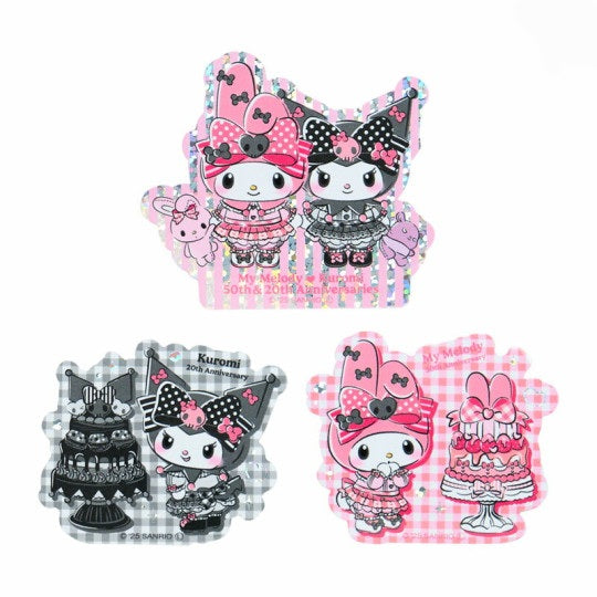 My Melody and Kuromi Anniversary Party Sticker Set
