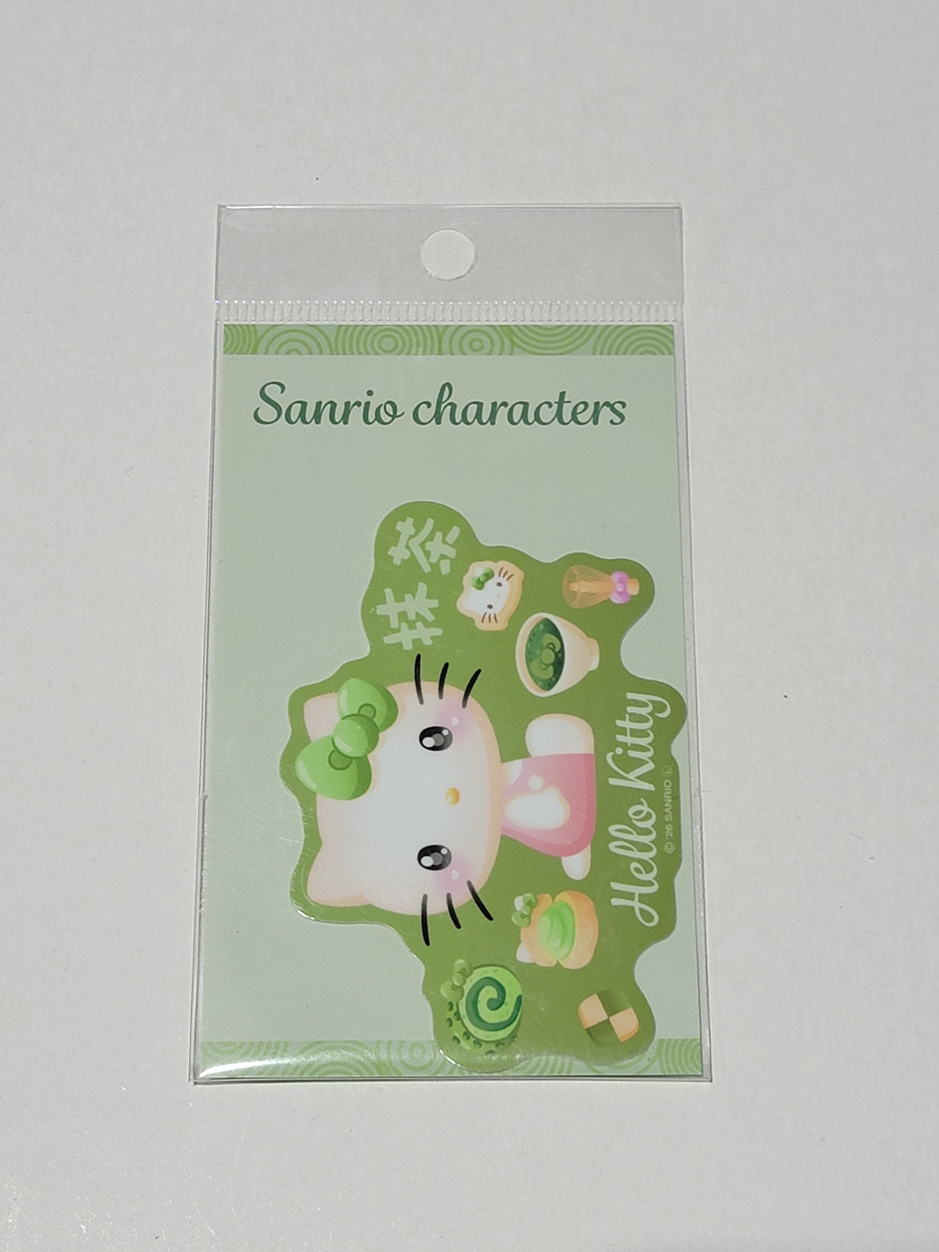 Hello Kitty Matcha Sticker