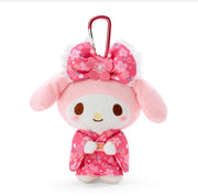 My Melody Kimono Plush Mascot with Eco Bag