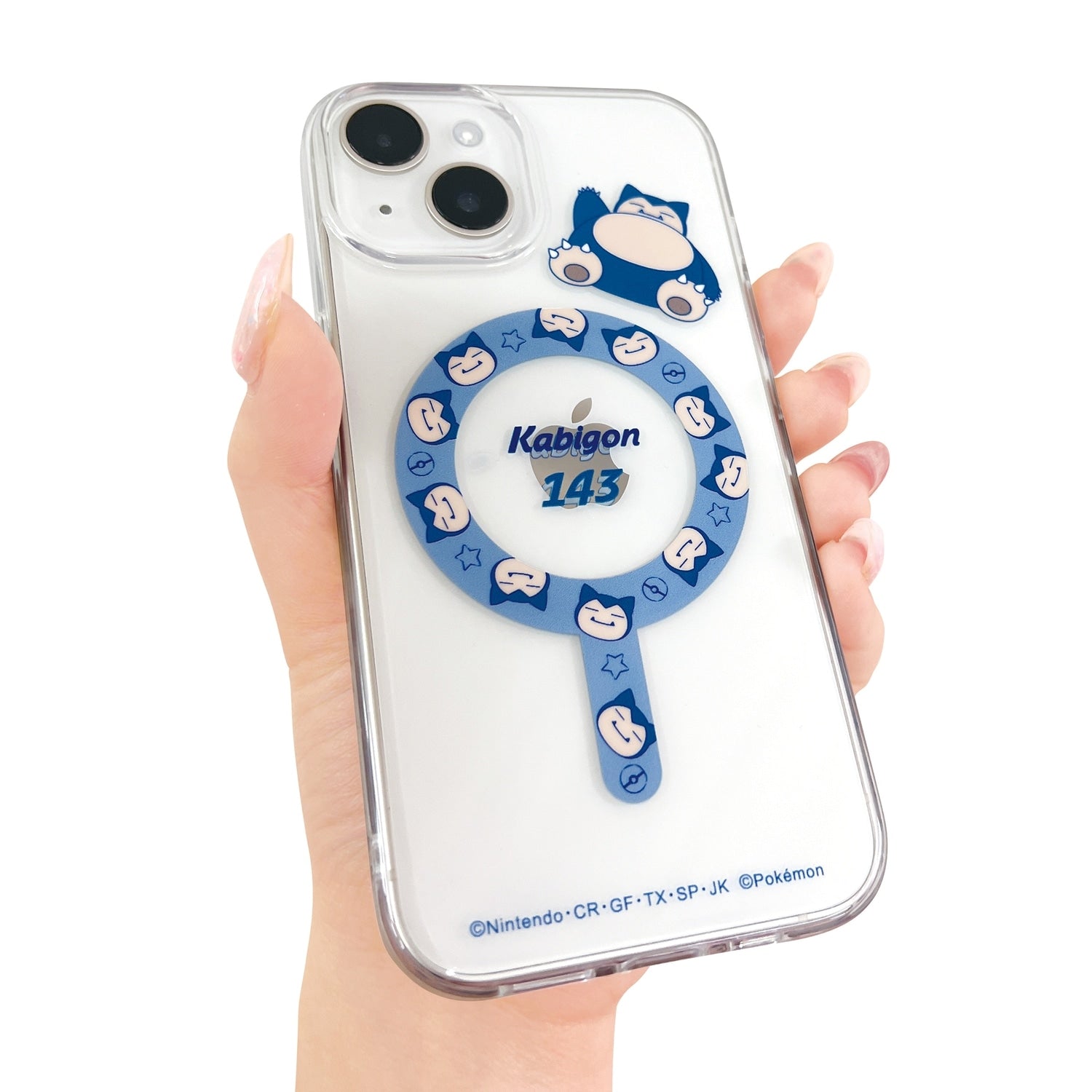 Pokemon Snorlax Clear iPhone 16 Case