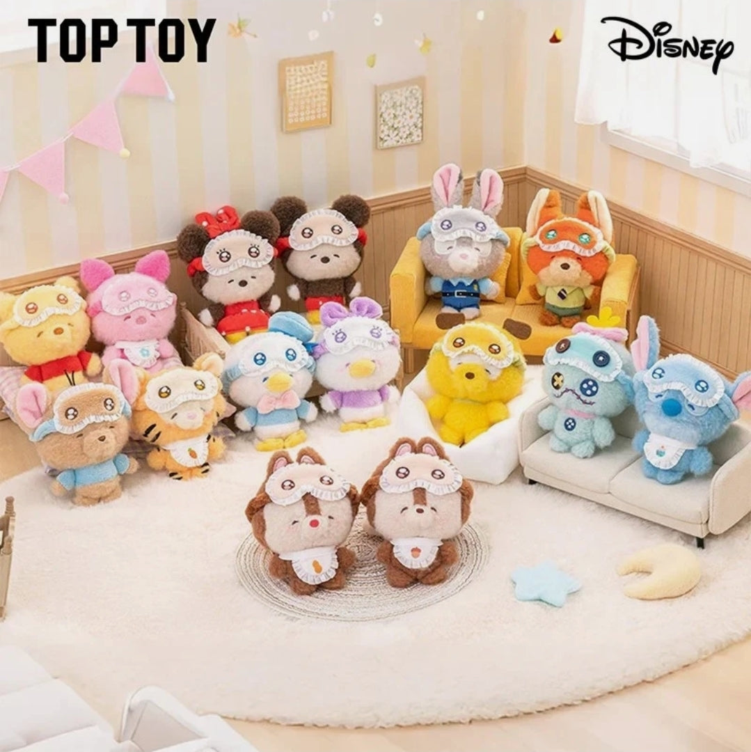 Opened Box - Disney Sleepy Plush Keychain Top Toy Blind Box