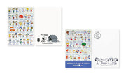 Snoopy Town Shop Original
PEANUTS 75th Anniversary
"HAPPINESS IS 75 YEARS OF PEANUTS" Series
Set of 2 Art Cards