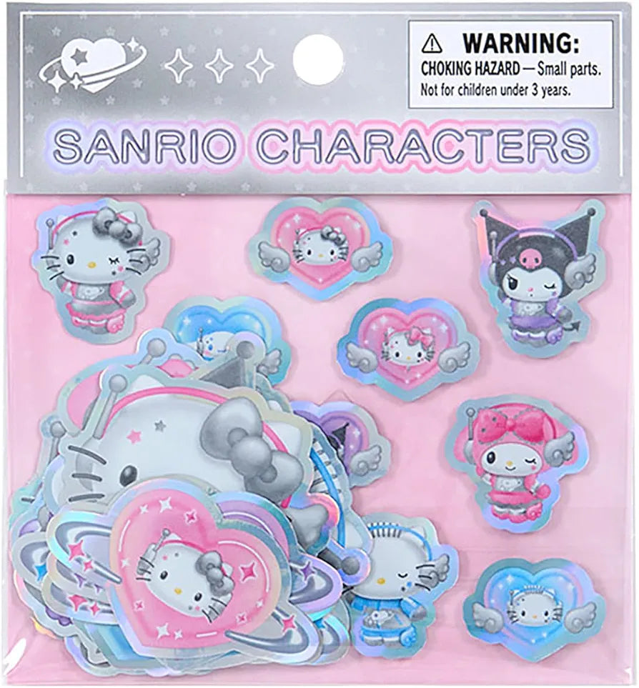 Sanrio Character "Tokimeki Planet" Sticker Flakes