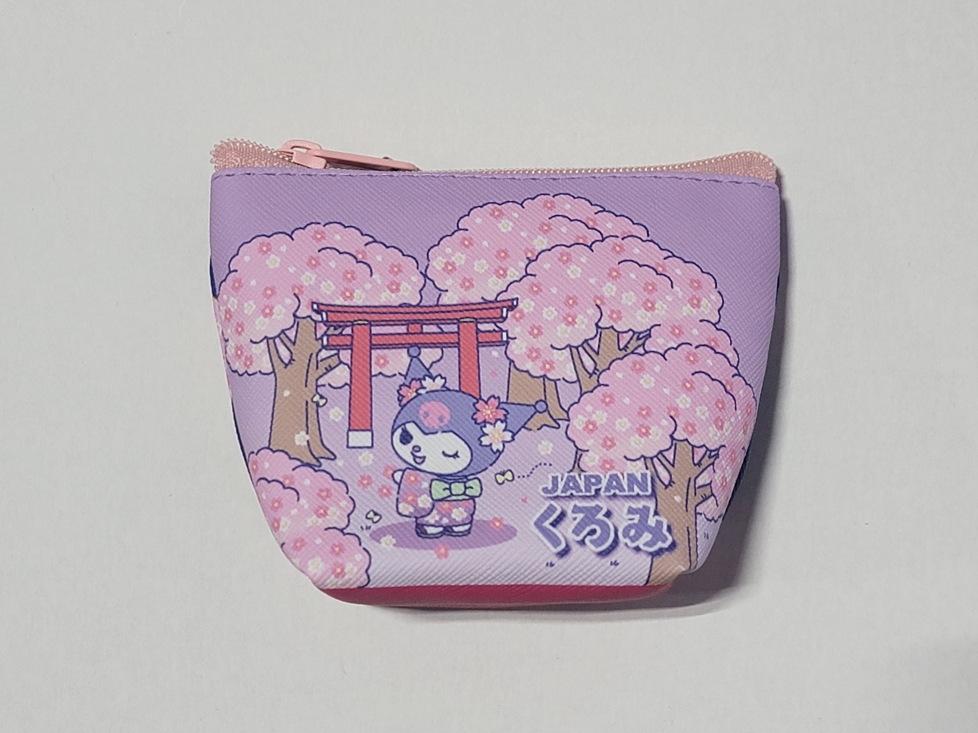 Japan Kuromi Zip Pouch