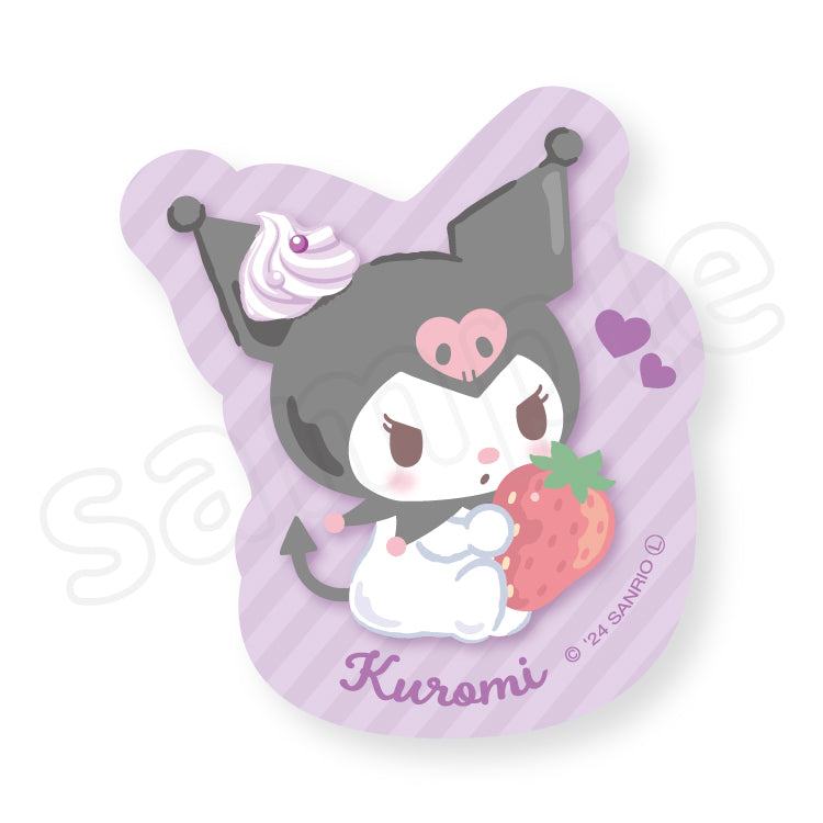 Kuromi "Sweet Whip" Die-cut Sticker