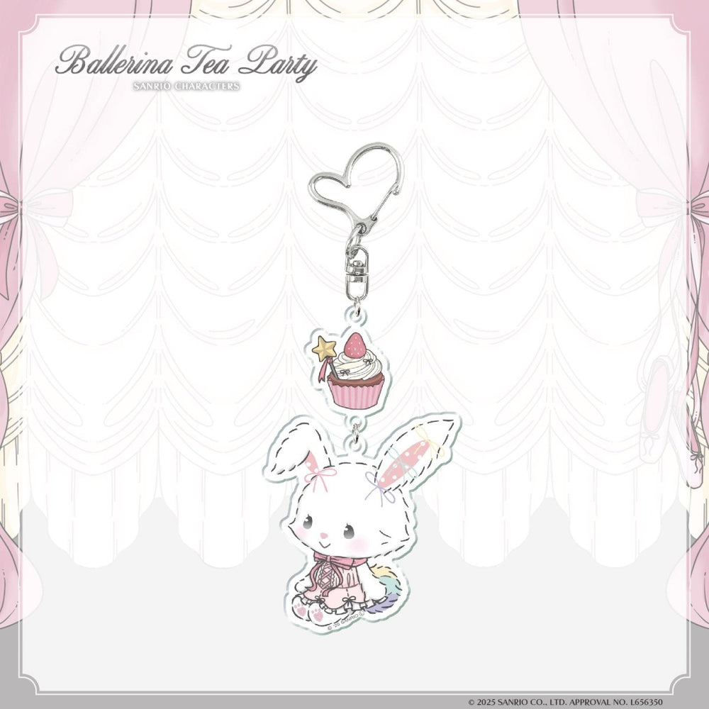 LAFARY Wish Me Mell Ballerina Tea Party Acrylic Keychain