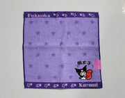 Fukuoka Japan Exclusive Kuromi Face Towel
