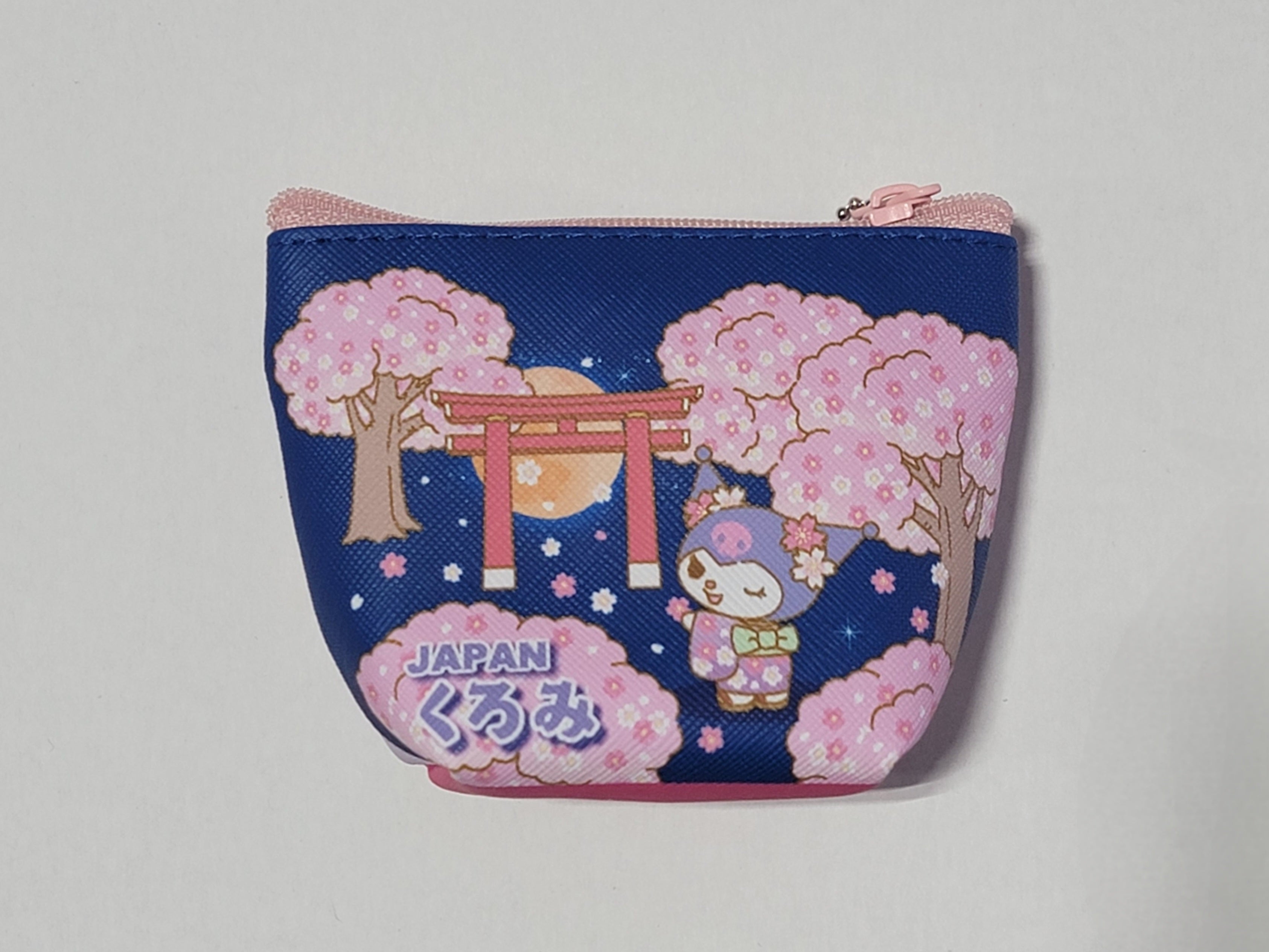 Japan Kuromi Zip Pouch