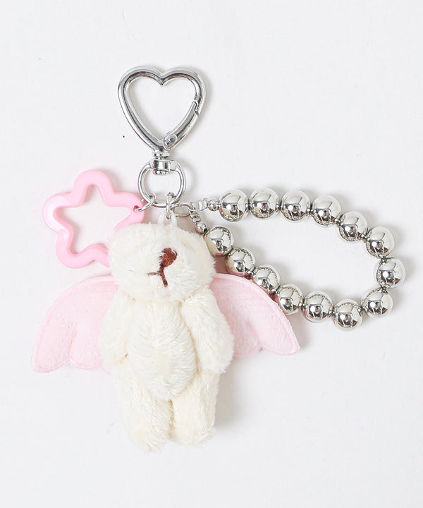WEGO Bear Angel Keychain