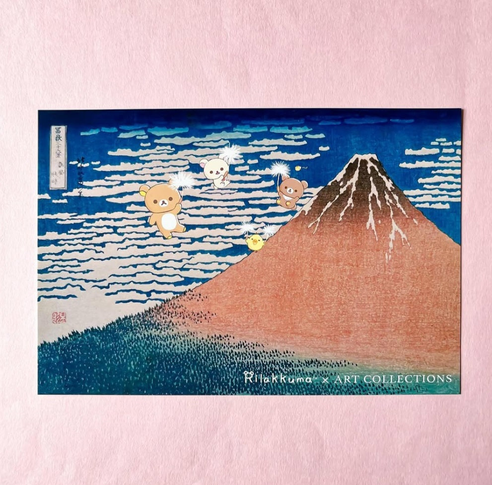 Rilakkuma × ART COLLECTION Postcard