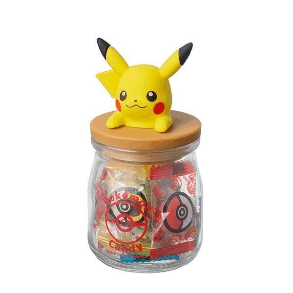 Pikachu Glass Candy Jar