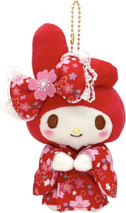 My Melody Sakura Kimono Plush Mascot