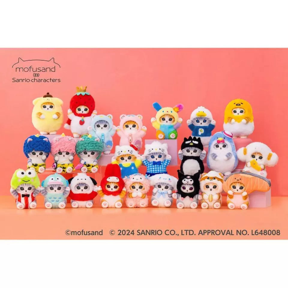 Sanrio x Mofusand Plush Mascot