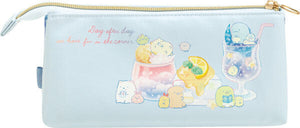 Sumikko Gurashi Glass 3 Pocket Pouch