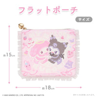My Melody & Kuromi "Angel and Devil" Flat Pouch