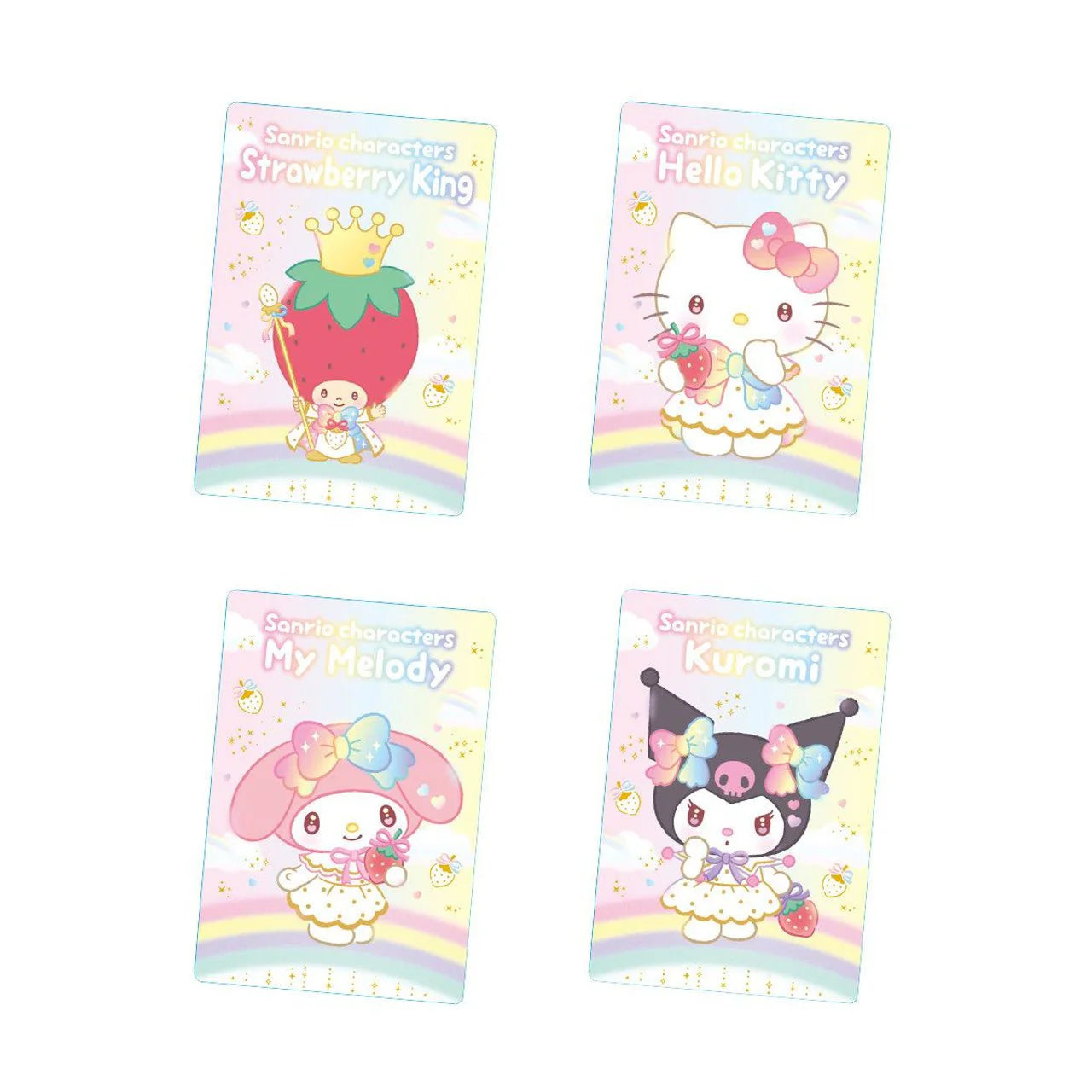 Sanrio Strawberry News 50th Anniversary Wafer & Card Blind Bag