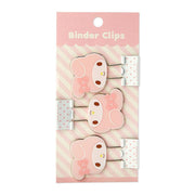 My Melody Binder Clips Set