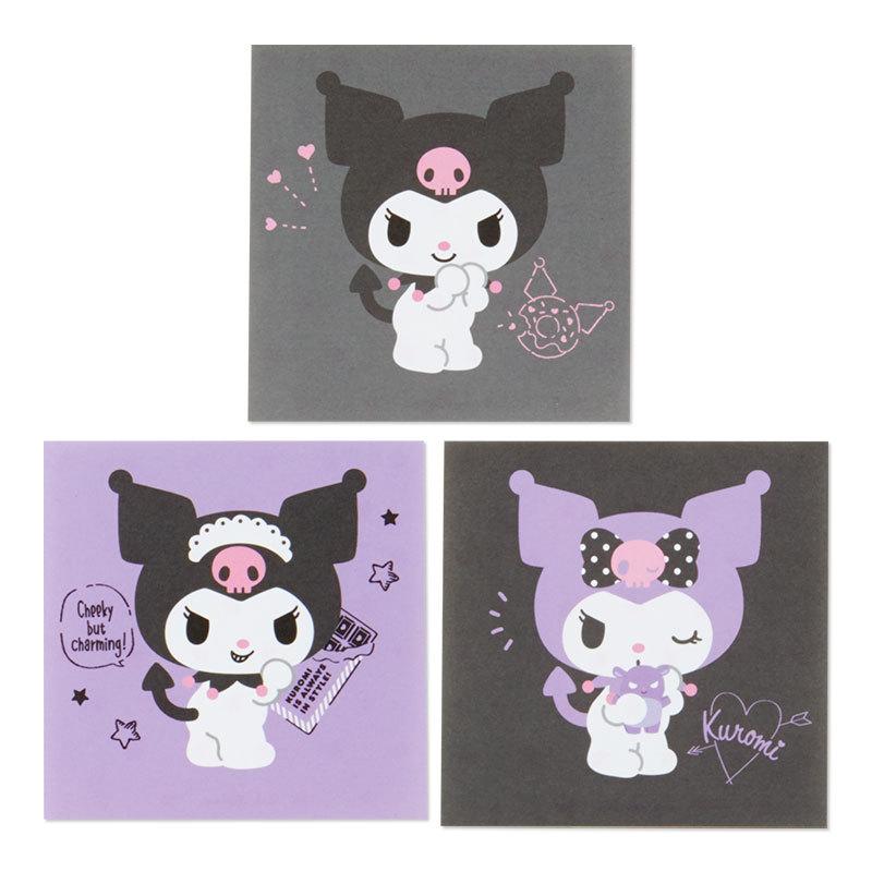 Kuromi Shaped Square Memo Pad
