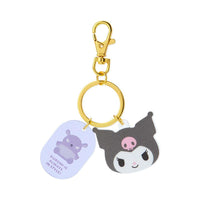 Kuromi Face & Tag Keychain