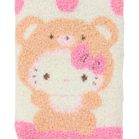 Hello Kitty Fluffy Bear Socks [Pink]
