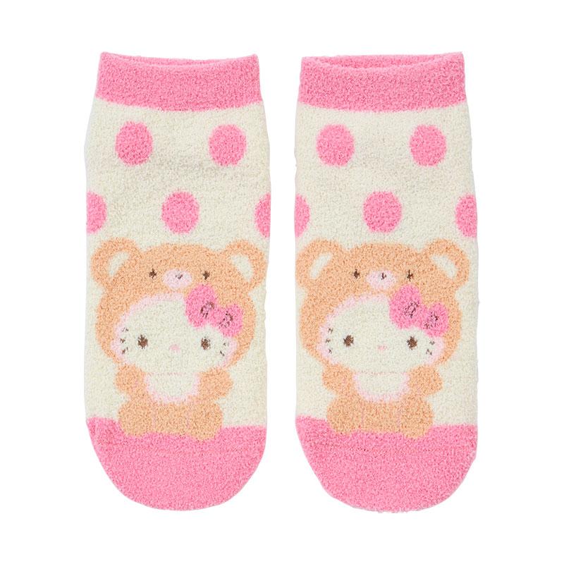 Hello Kitty Fluffy Bear Socks [Pink]