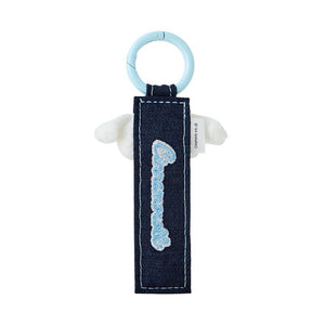 Cinnamoroll Denim Patch Tag Keychain