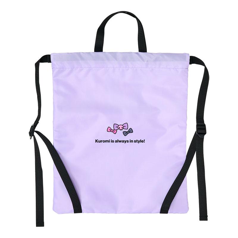 Kuromi Drawstring Backpack