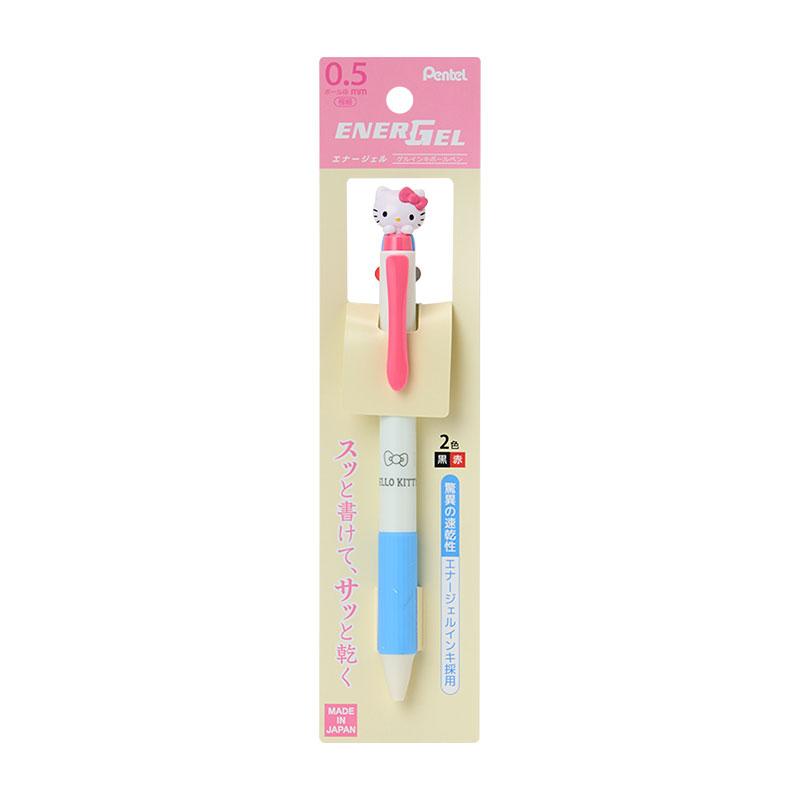 Hello Kitty Mascot Energel 2-color Ballpoint Pen