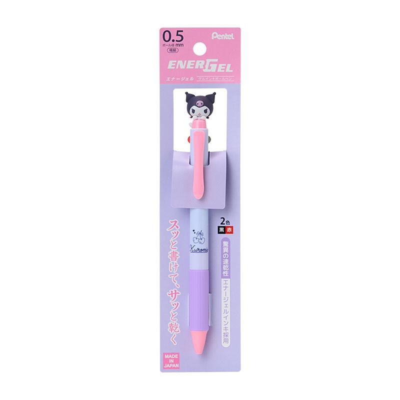 Kuromi Mascot Energel 2-color Ballpoint Pen