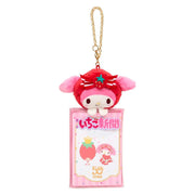 My Melody "Ichigo Shimbun 50th Anniversary" Plush Clear Case