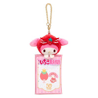 My Melody "Ichigo Shimbun 50th Anniversary" Plush Clear Case
