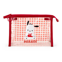 Pochacco Clear Checked Pouch

