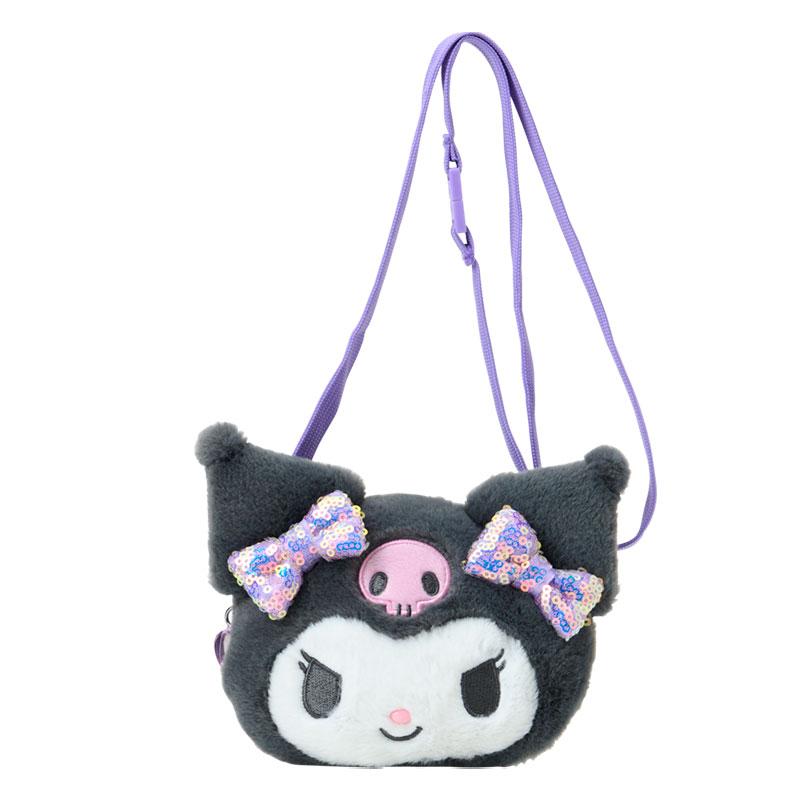 Kuromi Face Mini Crossbody Bag