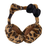 Hello Kitty Leopard Bow Earmuffs