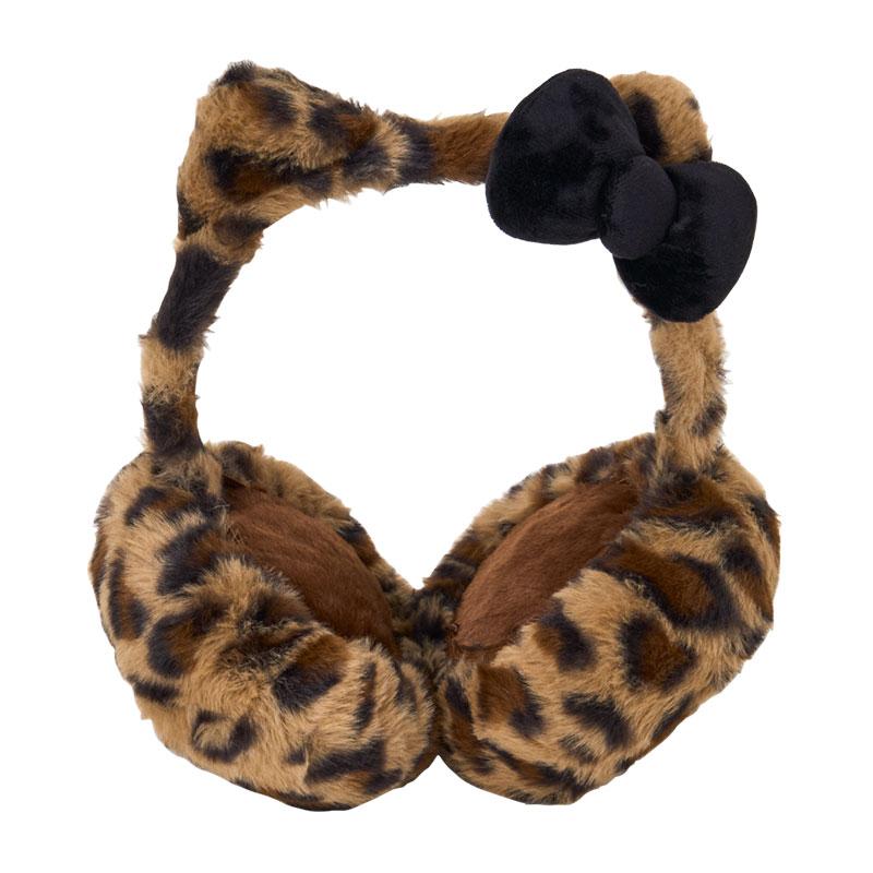 Hello Kitty Leopard Bow Earmuffs