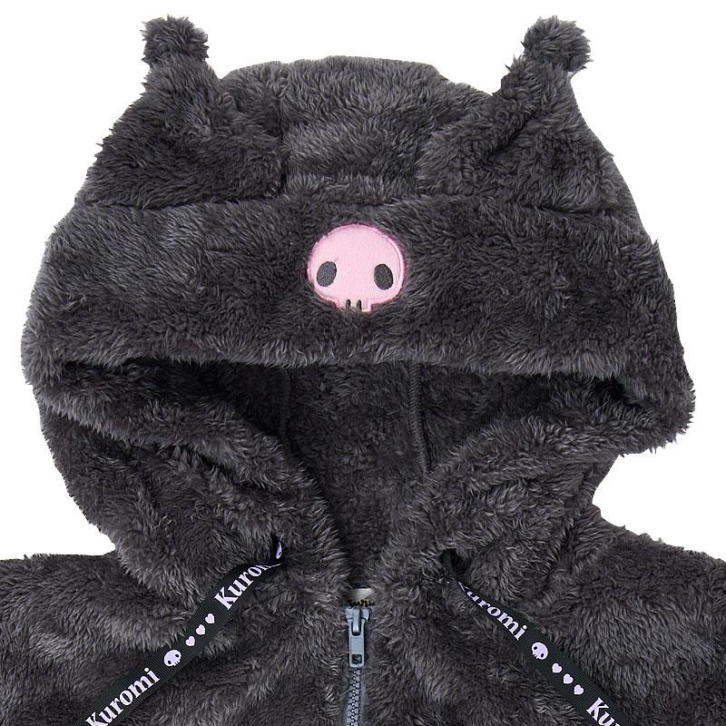 Kuromi Zip-Up Fluffy Hoodie