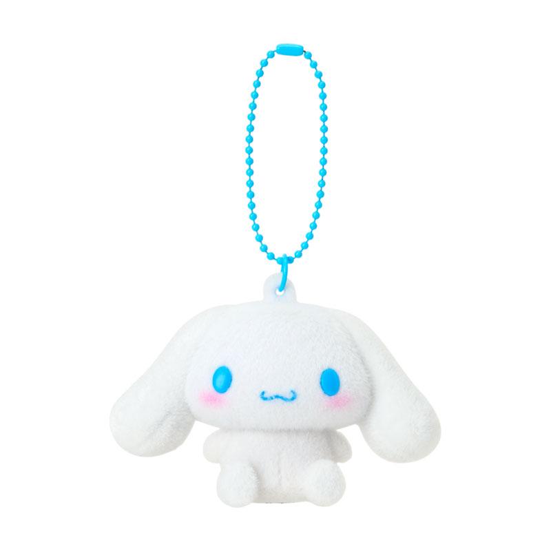 Cinnamoroll Flocked Mascot Keychain