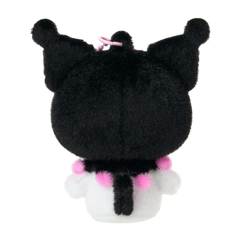 Kuromi Flocked Mascot Keychain