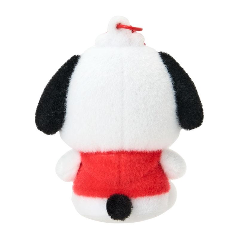 Pochacco Flocked Mascot Keychain