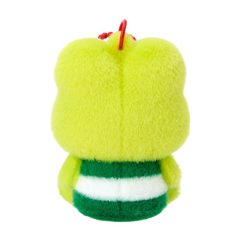 Keroppi Flocked Mascot Keychain