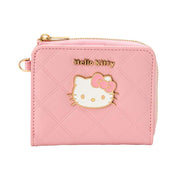 Hello Kitty Bifold Leather Wallet [Pink]
