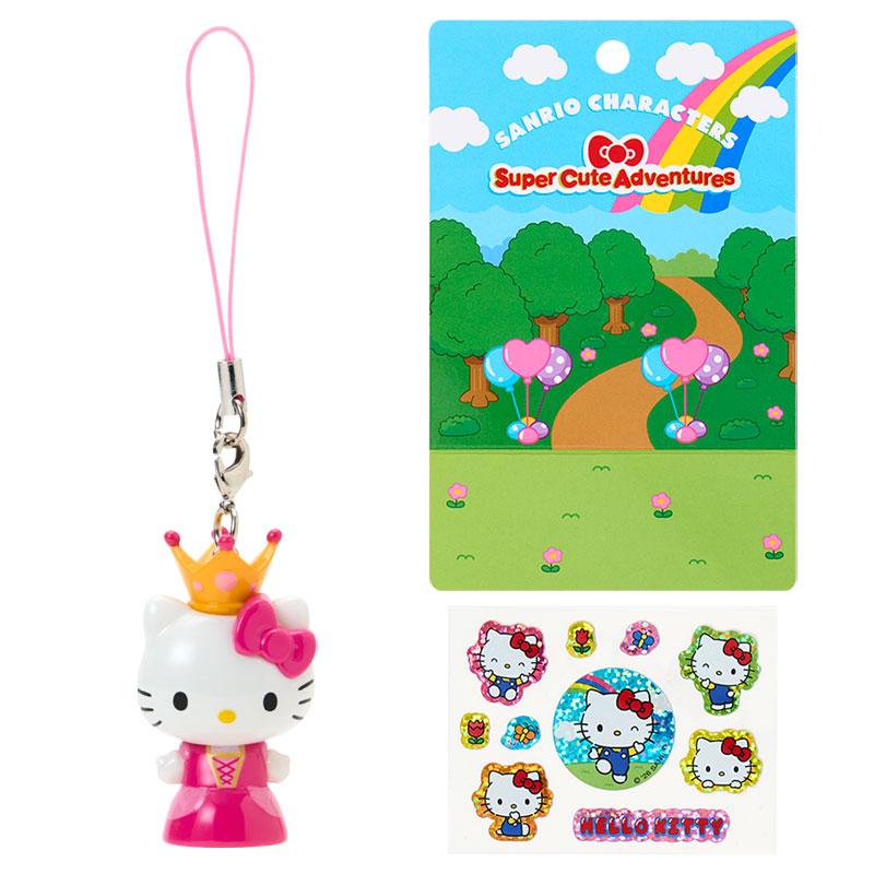 Hello Kitty "Super Cute Adventures" Strap & Sticker Set