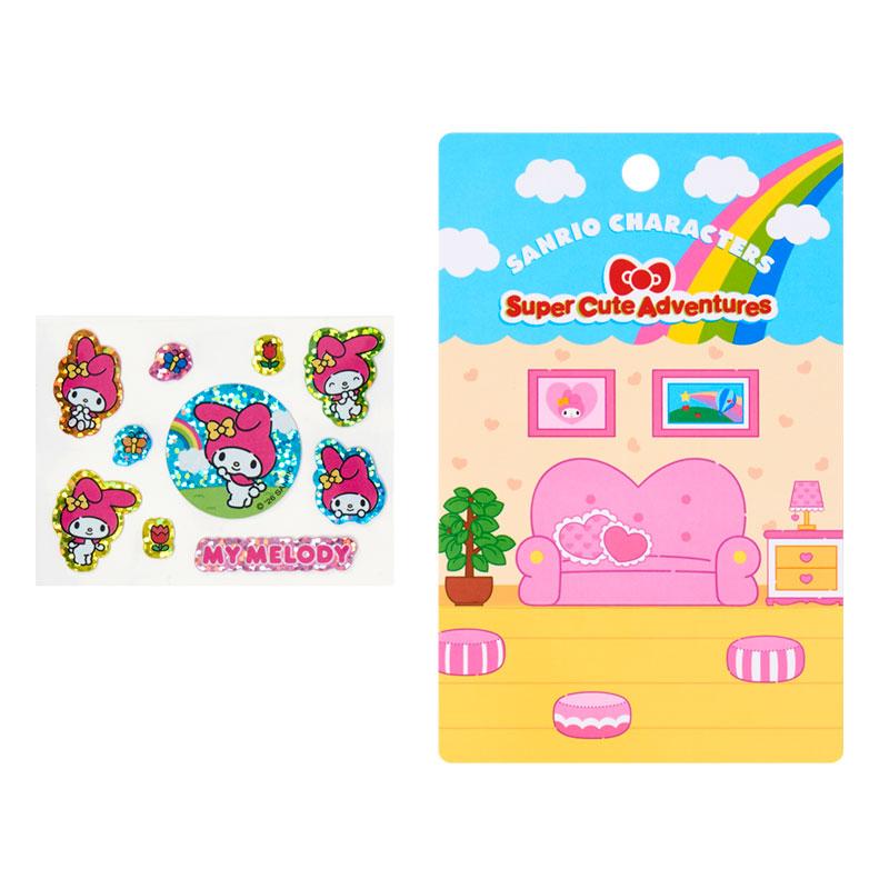 My Melody "Super Cute Adventures" Strap & Sticker Set