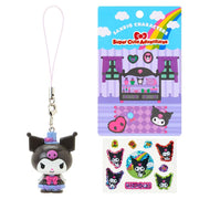 Kuromi "Super Cute Adventures" Strap & Sticker Set